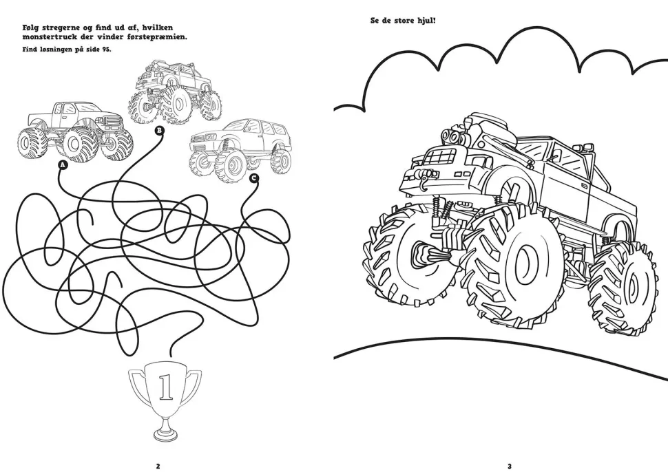 Aktivitetsbog - Flotte Biler Og Maskiner