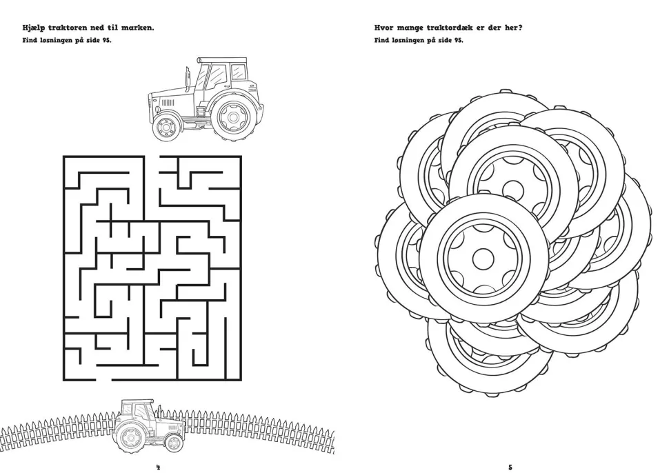 Aktivitetsbog - Flotte Biler Og Maskiner