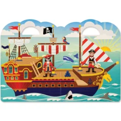 Aktivitetsbog Med Klistermaerker - Pirater