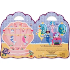 Aktivitetsbog Med Klistermaerker - Havfruer