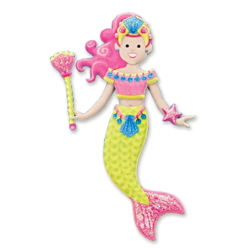 Aktivitetsbog Med Klistermaerker - Havfruer