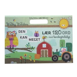 Aktivitetshaefte - Lær 120 Ord Med Bondegardsdyr