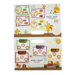 Aktivitetshaefte - Lær Klokken Med Bondegardsdyr