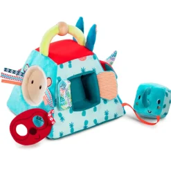 Aktivitetskube I Stof - Med Dyr