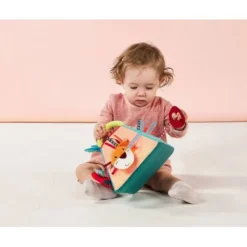 Aktivitetskube I Stof - Med Dyr