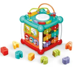 Aktivitetskube Med Musik Og Bluetooth-Funktion