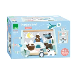 Aktivitetstrekant - Vintermotiv