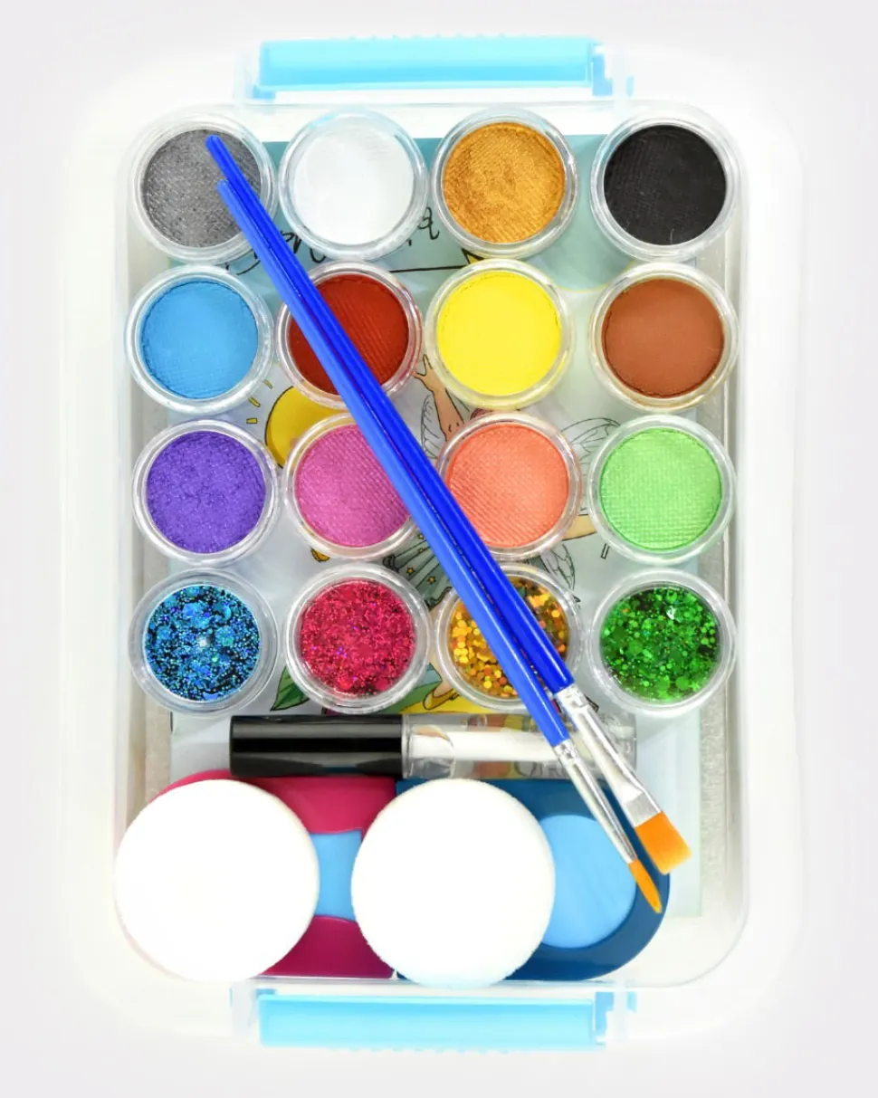 Ansigtsfarve - Kuffert M. 23 Dele