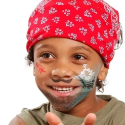 Ansigtsfarve - Skabelon Til Ridder Og Pirater