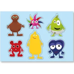 Babblarna Sprogtraening - Puslespil M. Former