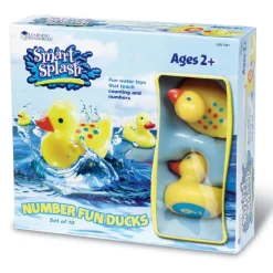 Badeaender Med Tal - 10 Stk