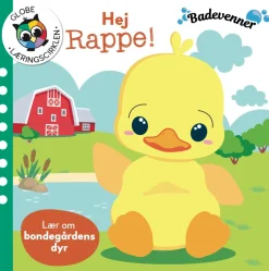 Badebog Med Legetøj - Hej Rappe!