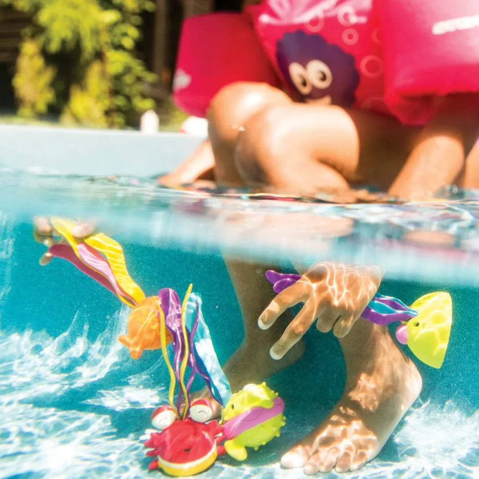 Badeleg - Fiskesaet Finley Haj, Fisk Og Dyk