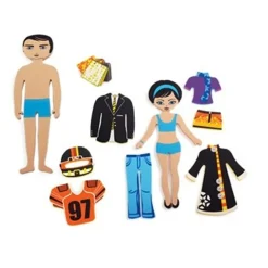 Badeleg - Paklaedningsdukker