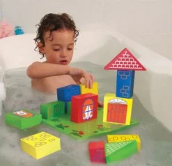 Badesjov, Flydende Klodser