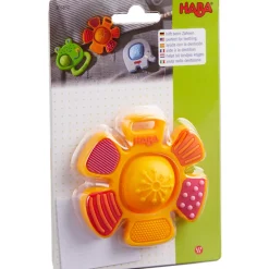 Bide- Og GribeLegetøj - Orange Blomst