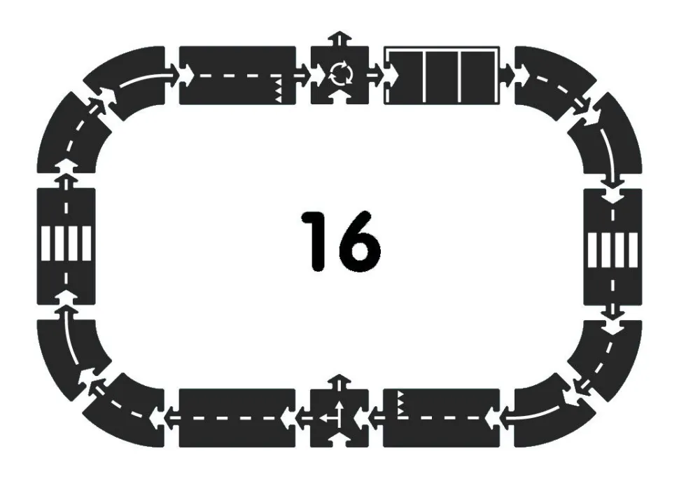 Bilbane - Landevej, 16 Dele