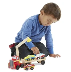 Biltransporter - Magnetisk M. 4 Biler