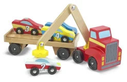 Biltransporter - Magnetisk M. 4 Biler