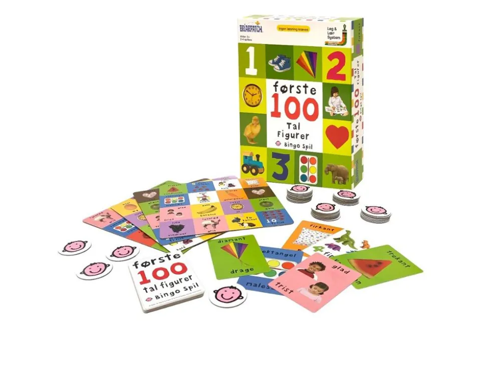 Bingospil - Forste 100 Tal Og Figurer
