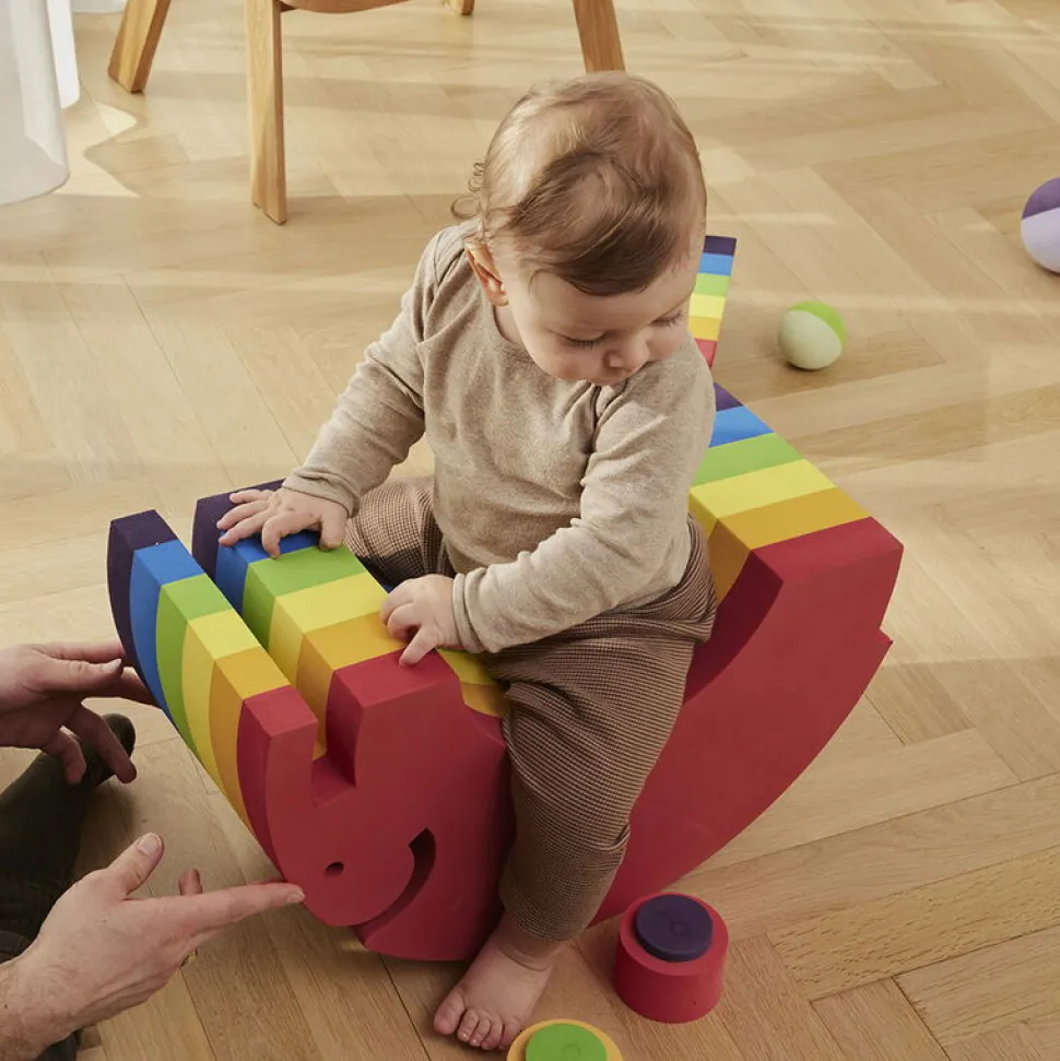 Bobles Elefant L - Rainbow