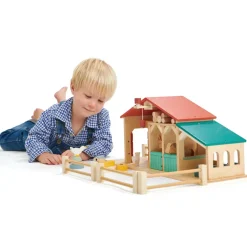 Bondegard Med Dyr Og Tilbehør, 20 Dele