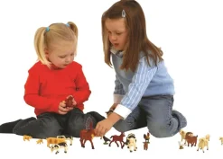 Bondegardsdyr - Saet Med 35 Stk