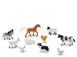 Bondegardsdyr 10 Stk.