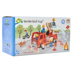 Brandbil Af Trae, 14 Dele