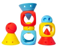 Bygge- Og Fantasisaet I Silikone, 9 Dele