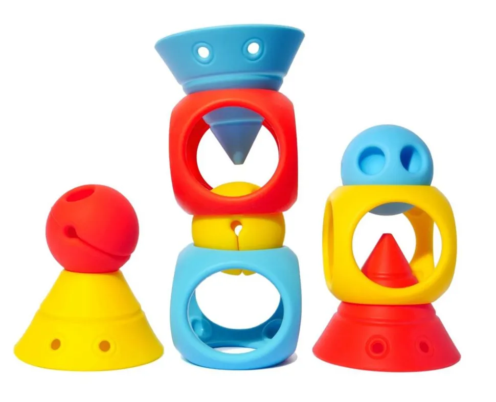 Bygge- Og Fantasisaet I Silikone, 9 Dele