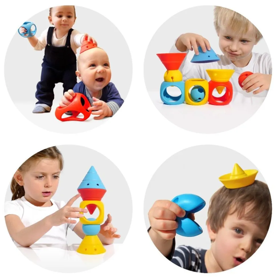 Bygge- Og Fantasisaet I Silikone, 9 Dele