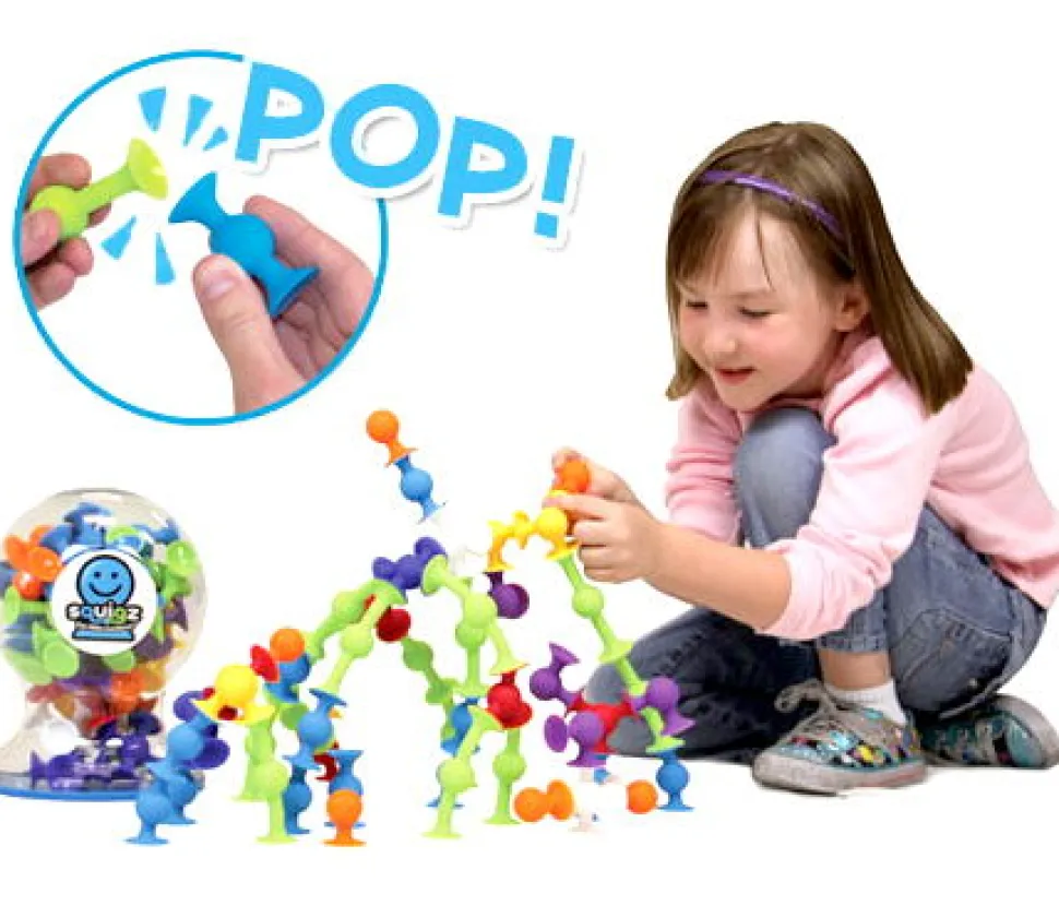 Byggebobler Squigz 44 Dele