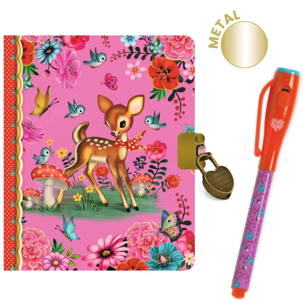 Dagbog Med Las Og Magisk Pen - Fiona