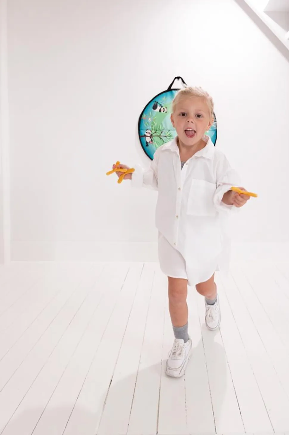 Dart Med Propeller, Magnetisk - Panda