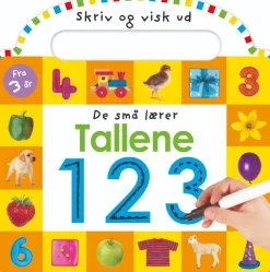 De Sma Lærer - Skriv Og Visk Ud - Tallene