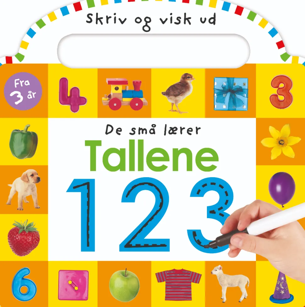 De Sma Lærer - Skriv Og Visk Ud - Tallene