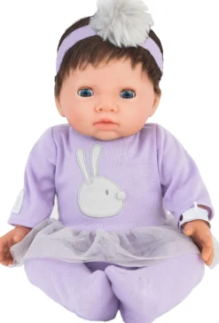 Dukke 1.255 Gram - Brunette Pige, 45 Cm.