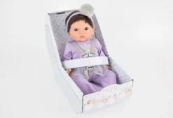 Dukke 1.255 Gram - Brunette Pige, 45 Cm.