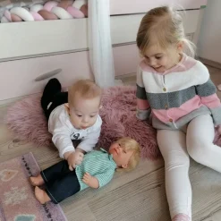 Dukke M. Downs Syndrom - Dreng, Brunt Har, 40 Cm