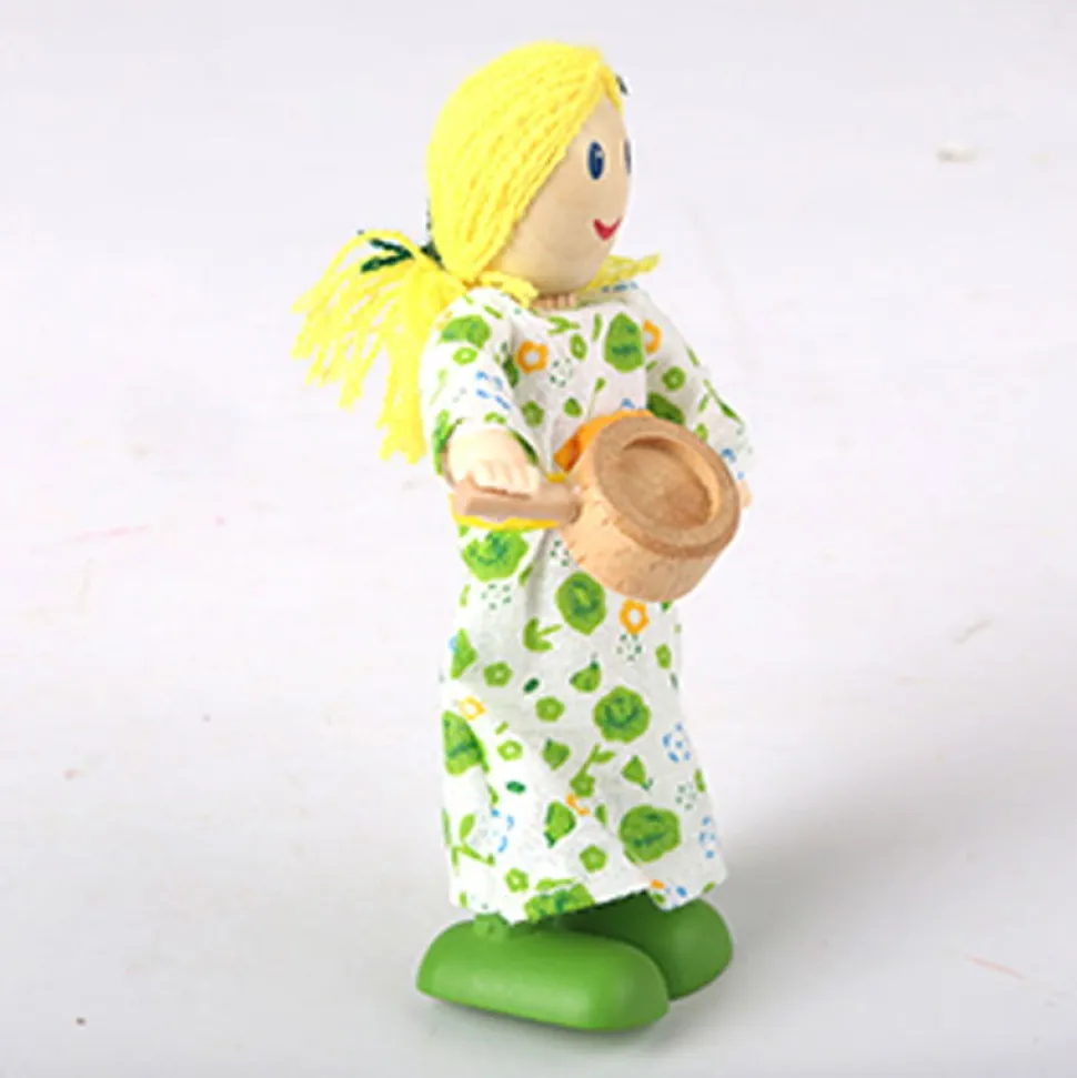 Dukkehus - Dukkefamilie - Flere Generationer