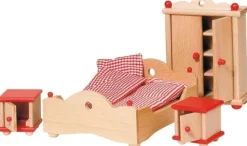 Dukkehus Tilbehør - Sovevaerelse, Klassisk