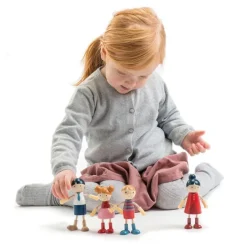 Dukkehusfigurer - Familien Andersen