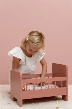 Dukkeseng Inkl. Sengesaet - Rosa