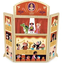 Dukketeater M. Orkestergrav Og Publikum