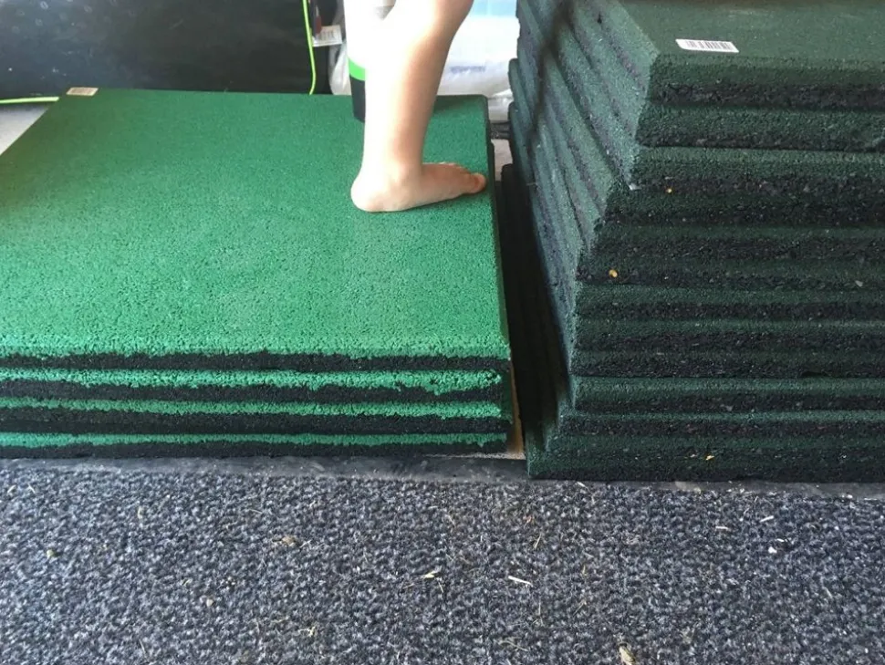 Faldunderlag 50 X 50 Cm / 25 Mm Tyk - Gron