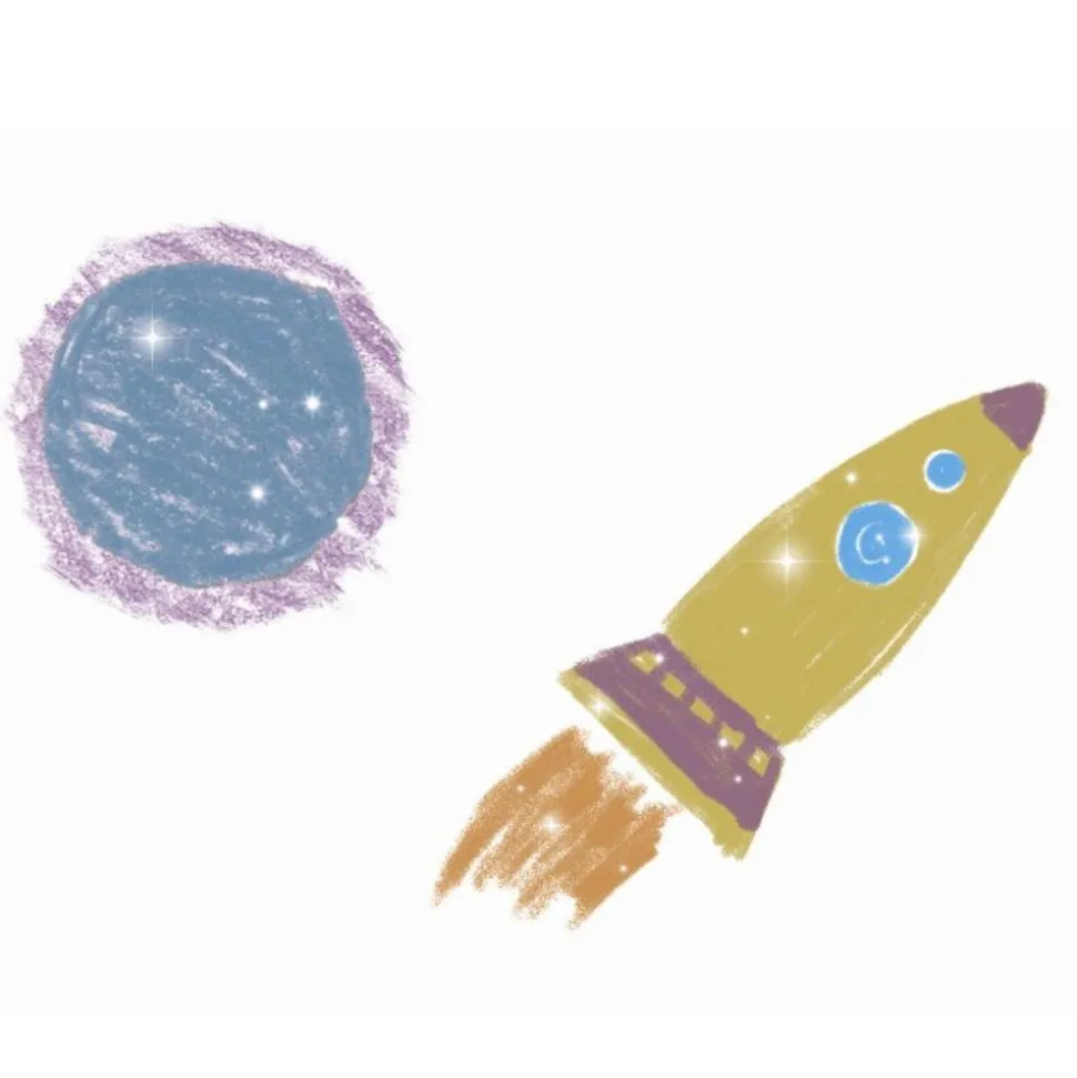 Farveblyanter - Metallic, 8 Stk.