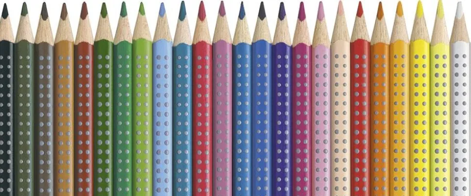 Farveblyanter Grip 24 Stk