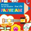 Farvelade - Malebog For De Mindste (Fra 3 Ar)