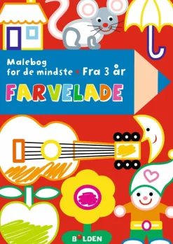 Farvelade - Malebog For De Mindste (Fra 3 Ar)